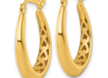Sterling Silver Earrings Style QE17911GP - Classique Jewelry Inc.