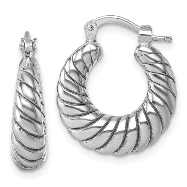 Sterling Silver Earrings Style QE17915 - Classique Jewelry Inc.