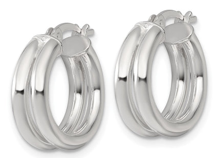 Sterling Silver Earrings Style QE17921 - Classique Jewelry Inc.