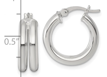 Sterling Silver Earrings Style QE17921 - Classique Jewelry Inc.