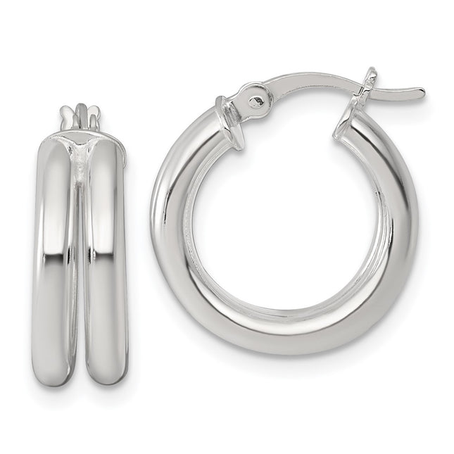 Sterling Silver Earrings Style QE17921 - Classique Jewelry Inc.