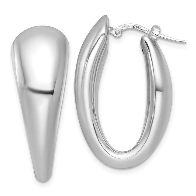 Sterling Silver Earrings Style QE17922 - Classique Jewelry Inc.