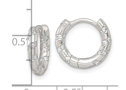 Sterling Silver Earrings Style QE17934 - Classique Jewelry Inc.