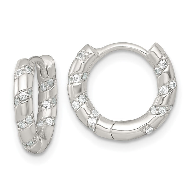 Sterling Silver Earrings Style QE17934 - Classique Jewelry Inc.