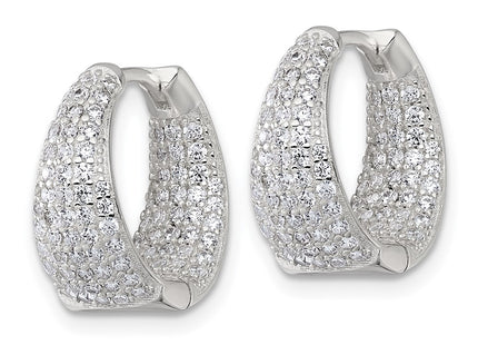 Sterling Silver Earrings Style QE17954 - Classique Jewelry Inc.