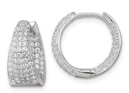 Sterling Silver Earrings Style QE17954 - Classique Jewelry Inc.