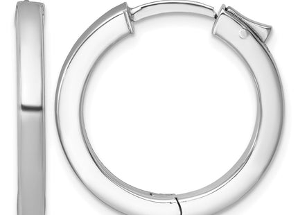 Sterling silver hoop earrings