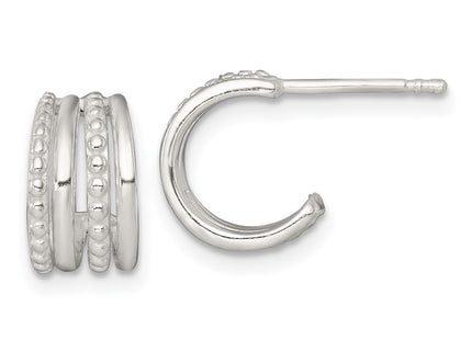 Sterling Silver Earrings Style QE17961 - Classique Jewelry Inc.