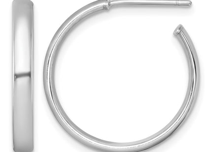 Sterling silver hoop earrings