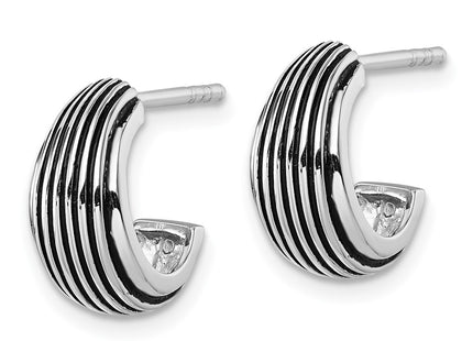 Sterling Silver Earrings Style QE17972 - Classique Jewelry Inc.