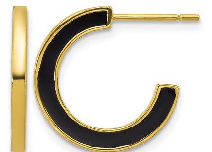 Sterling silver hoop earrings