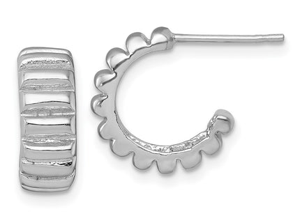 Sterling Silver Earrings Style QE17980 - Classique Jewelry Inc.