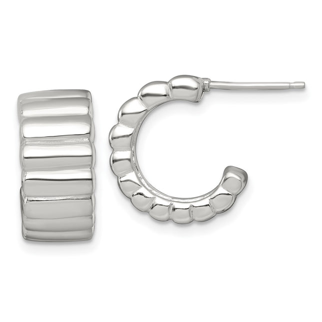 Sterling Silver Earrings Style QE17981 - Classique Jewelry Inc.