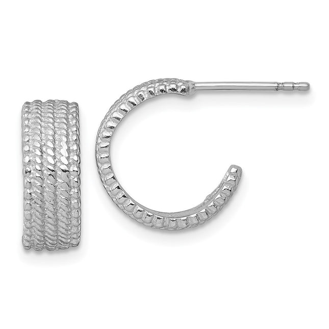 Sterling Silver Earrings Style QE17982 - Classique Jewelry Inc.