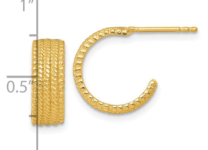 Sterling Silver Earrings Style QE17982GP - Classique Jewelry Inc.