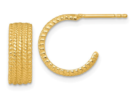 Sterling Silver Earrings Style QE17982GP - Classique Jewelry Inc.