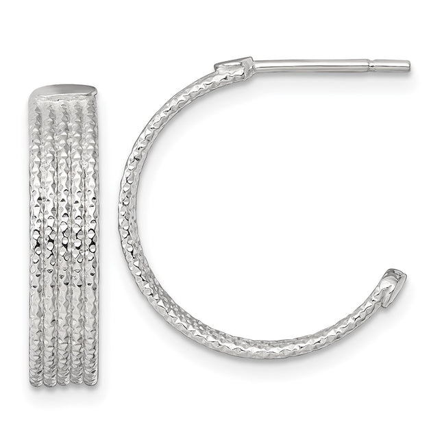 Sterling Silver Earrings Style QE17986 - Classique Jewelry Inc.
