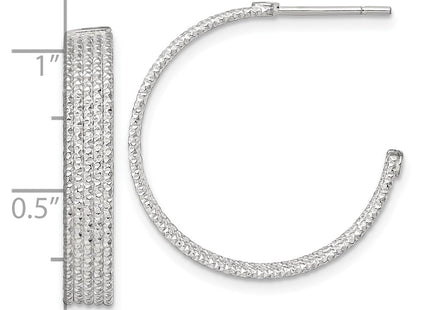 Sterling Silver Earrings Style QE17987 - Classique Jewelry Inc.