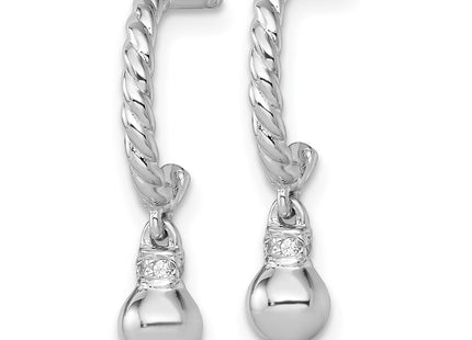 Sterling Silver Earrings Style QE17991 - Classique Jewelry Inc.