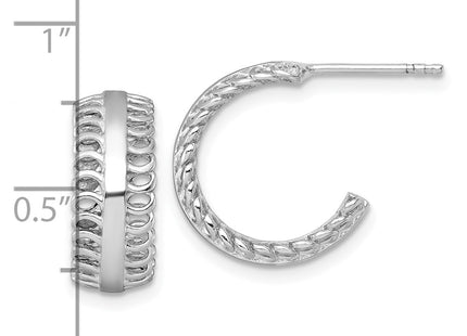 Sterling Silver Earrings Style QE17992 - Classique Jewelry Inc.