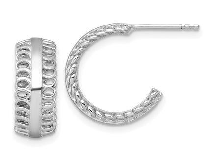 Sterling Silver Earrings Style QE17992 - Classique Jewelry Inc.