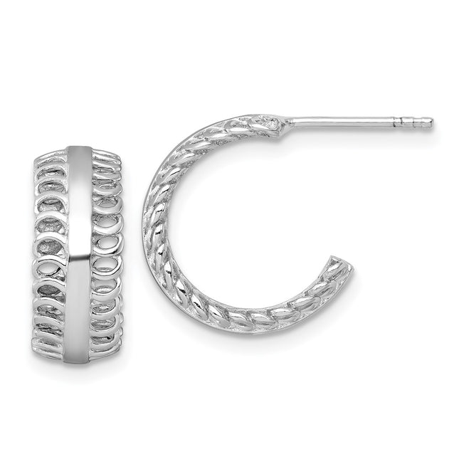 Sterling Silver Earrings Style QE17992 - Classique Jewelry Inc.