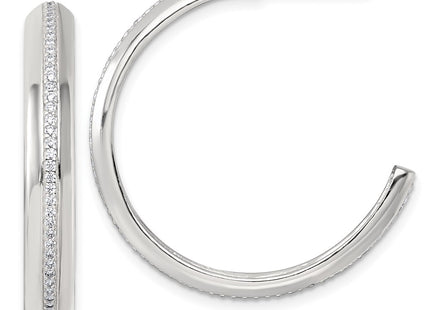 Sterling Silver Earrings Style QE18002 - Classique Jewelry Inc.