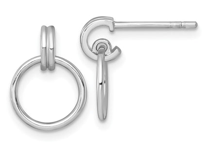 Sterling Silver Earrings Style QE18003 - Classique Jewelry Inc.