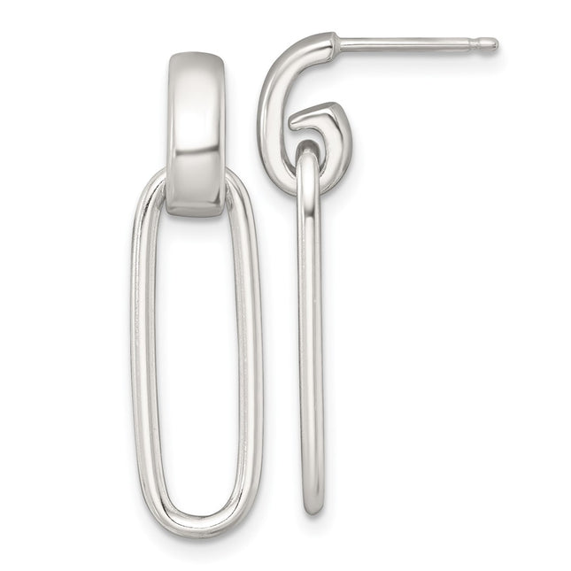 Sterling Silver Earrings Style QE18004 - Classique Jewelry Inc.