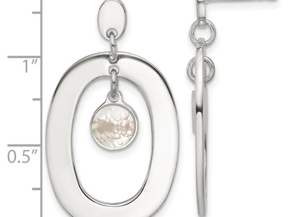 Sterling Silver Earrings Style QE18007 - Classique Jewelry Inc.