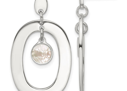 Sterling Silver Earrings Style QE18007 - Classique Jewelry Inc.