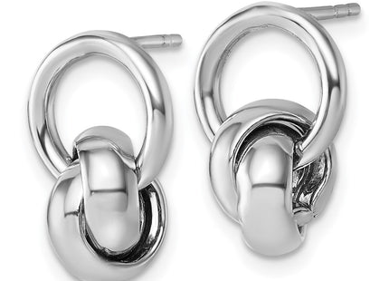 Sterling Silver Earrings Style QE18013 - Classique Jewelry Inc.