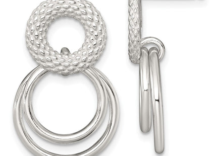 Sterling Silver Earrings Style QE18015 - Classique Jewelry Inc.