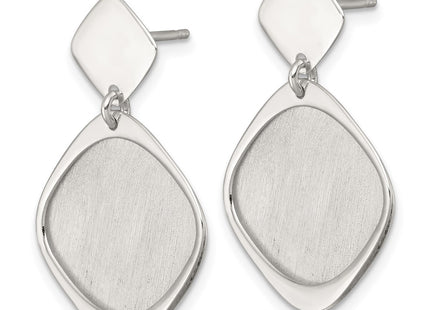 Sterling Silver Earrings Style QE18016 - Classique Jewelry Inc.