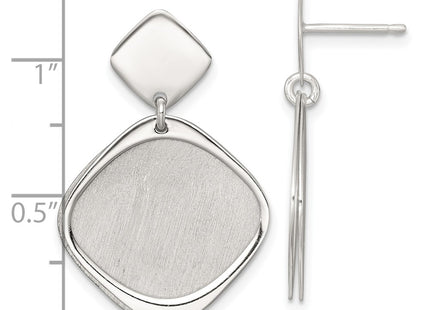 Sterling Silver Earrings Style QE18016 - Classique Jewelry Inc.