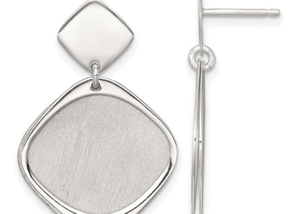 Sterling Silver Earrings Style QE18016 - Classique Jewelry Inc.