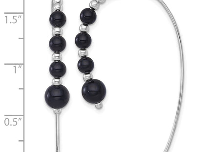 Sterling Silver Earrings Style QE18017 - Classique Jewelry Inc.