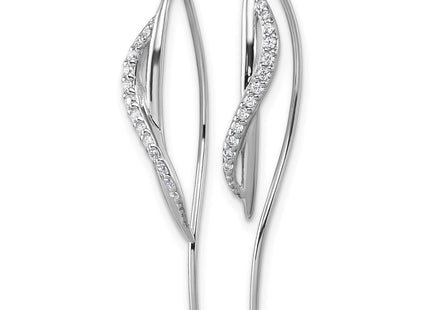 Sterling Silver Earrings Style QE18021 - Classique Jewelry Inc.