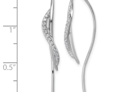 Sterling Silver Earrings Style QE18021 - Classique Jewelry Inc.