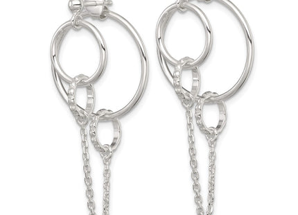 Sterling Silver Earrings Style QE18024 - Classique Jewelry Inc.