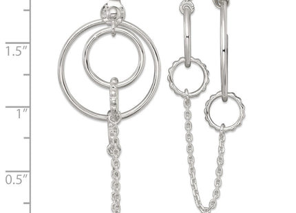 Sterling Silver Earrings Style QE18024 - Classique Jewelry Inc.