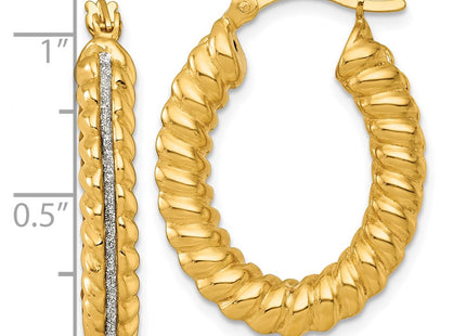 Sterling Silver Earrings Style QE18031GP - Classique Jewelry Inc.