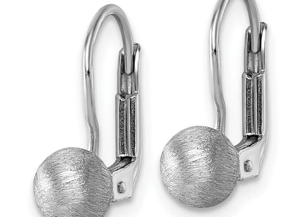 Sterling silver drop earrings, alternate view