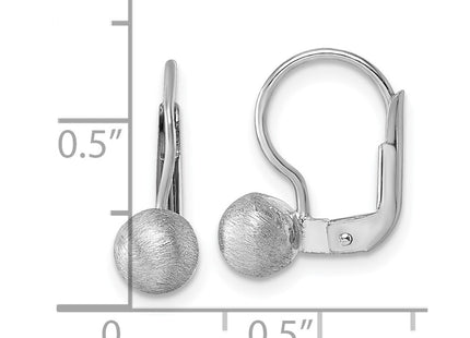 Sterling silver drop earrings, another view