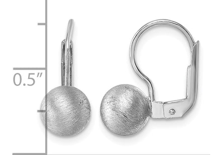 Sterling silver drop earrings, another view