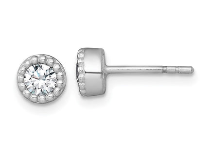 Sterling Silver Earrings Style QE18041 - Classique Jewelry Inc.