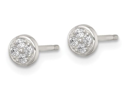 Sterling Silver Earrings Style QE18042 - Classique Jewelry Inc.