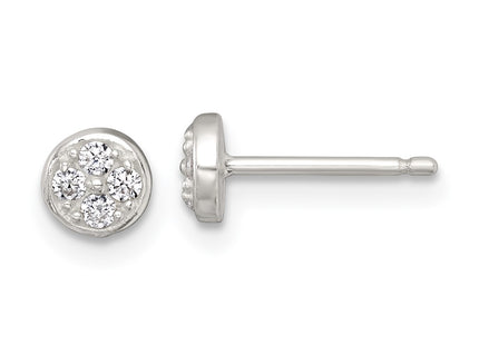 Sterling Silver Earrings Style QE18042 - Classique Jewelry Inc.