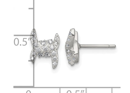 Sterling Silver Earrings Style QE18046 - Classique Jewelry Inc.