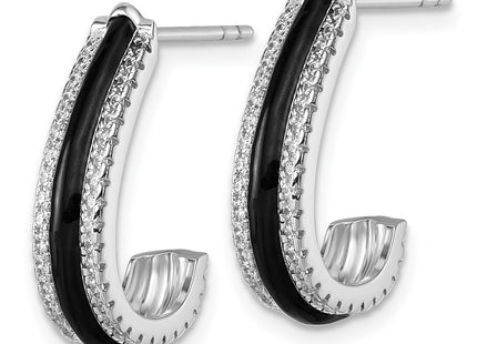 Sterling Silver Earrings Style QE18048 - Classique Jewelry Inc.